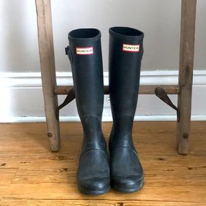 Original Tall Matte Hunter Rain Boots
